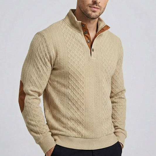 Crown - Men's Classic High Collar Pullover