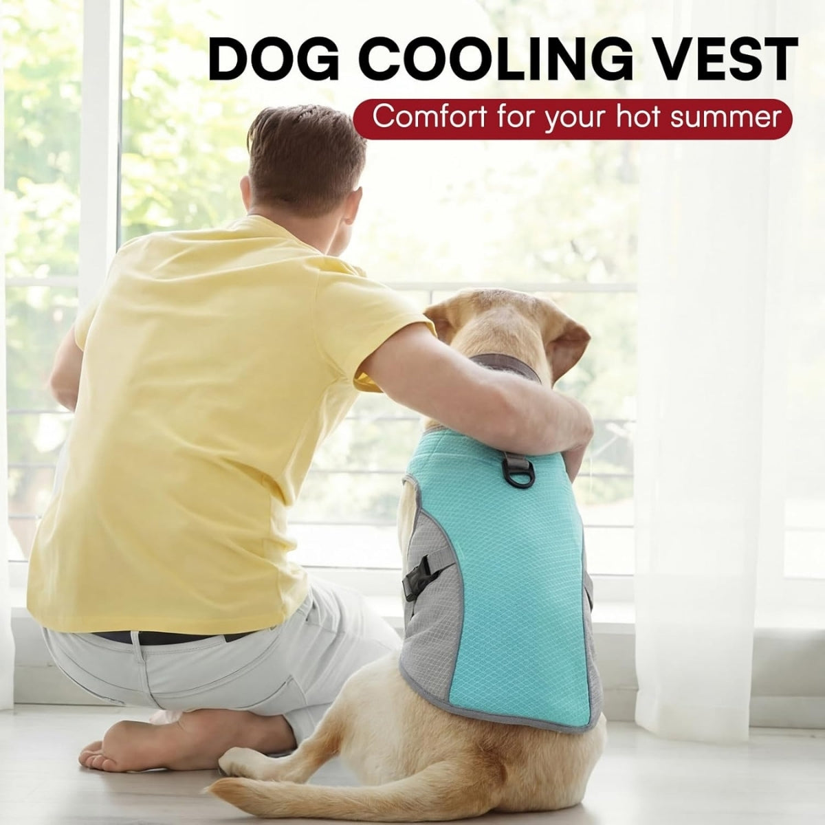 Cooling Dog Vest – Lightweight & Breathable