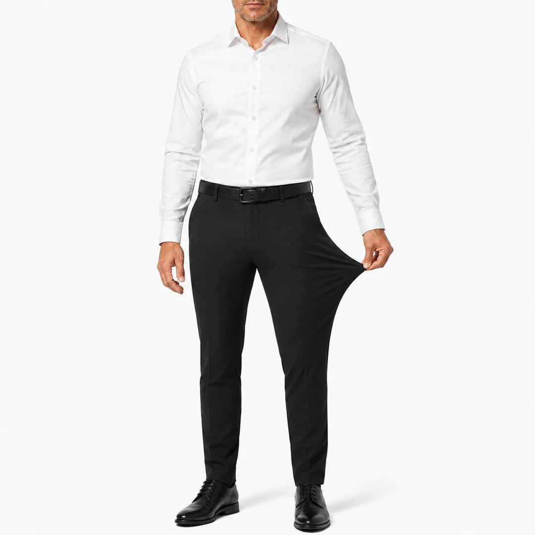 Castello - Men's Ultra Comfortable Flex-Waist Pants.