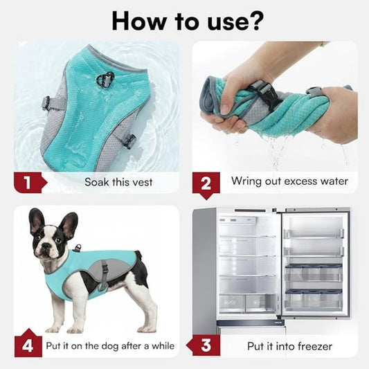 Cooling Dog Vest – Lightweight & Breathable