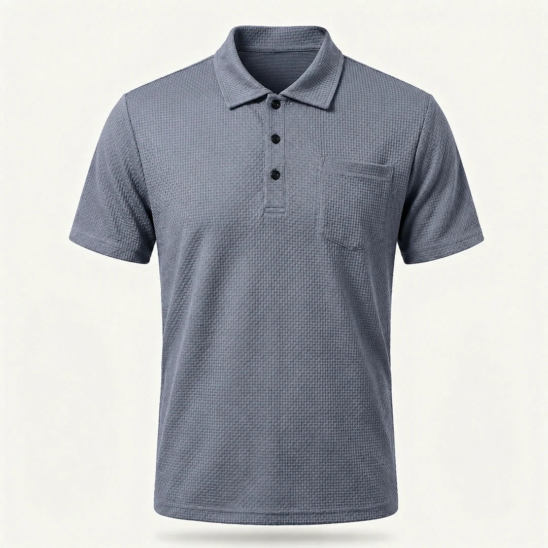 Capri - Men's Ultra Comfortable Pocket Polo Shirt