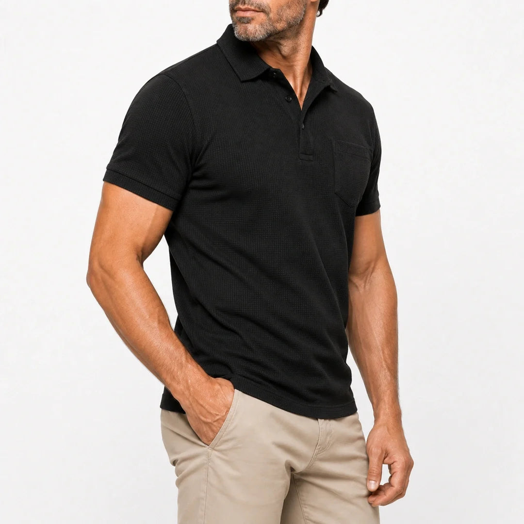 Capri - Men's Ultra Comfortable Pocket Polo Shirt