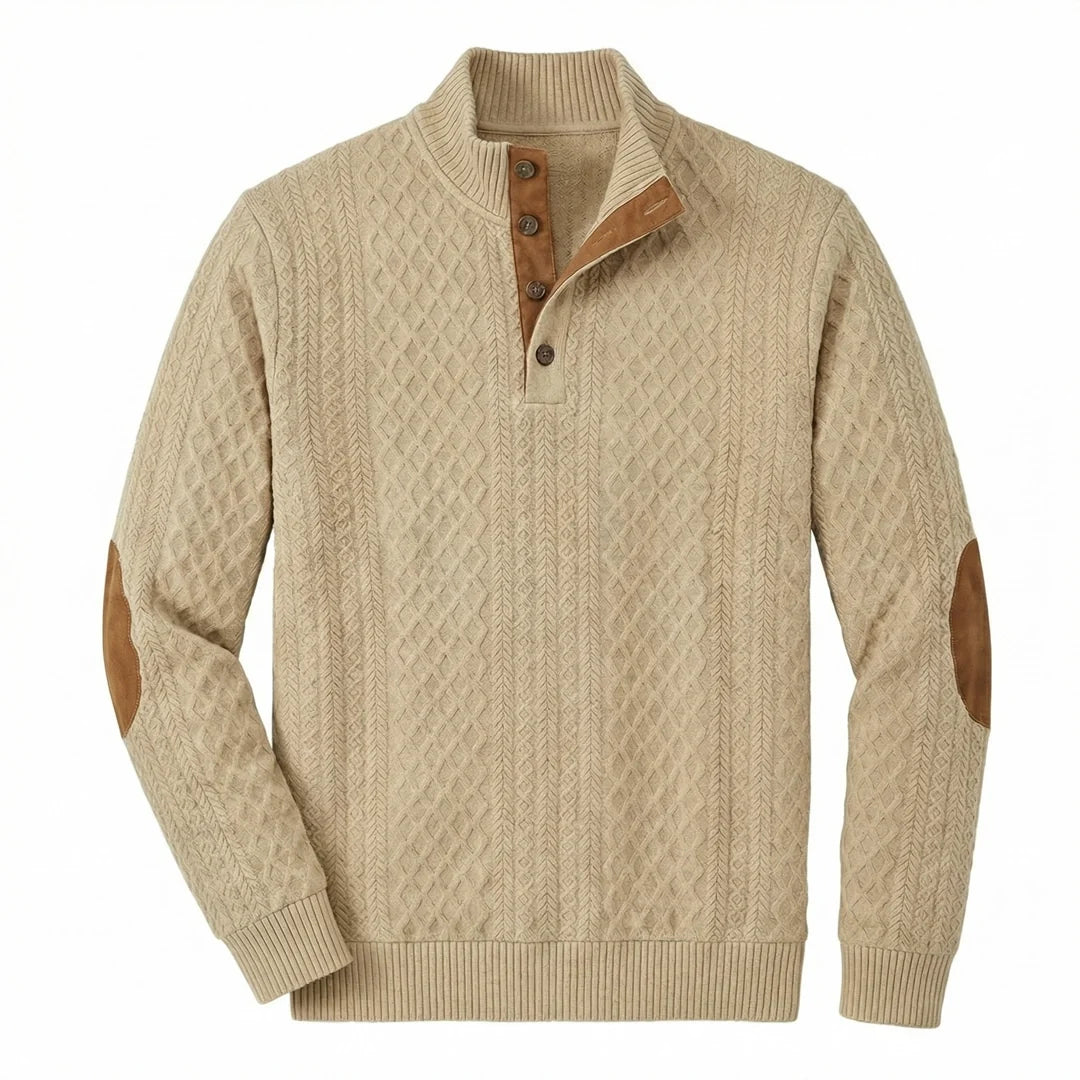 Crown - Men's Classic High Collar Pullover